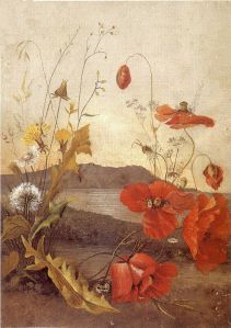 'Poppies',_oil_on_canvas_painting_by_Princess_Ka'iulani,_1890